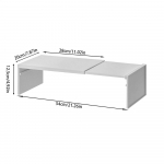 K&ouml;&ouml;k Reguleeritavad Kihilised Riiulid Suurendatud Ruum Virnastatav Laiendatav Ladustamiseks Kapp Valamud Kingakapid Riidekapid Haagissuvilad hall v&auml;rv