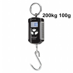 Kraanakaal 200kg/100g 300kg/50g 500kg/100 LCD Pagasikaal Tugeva konstruktsiooniga Riputatav Konksuga Kaalud Kaasaskantav Roostevabast Terasest