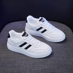 Naiste tossud Jooksujalatsid PU nahk Valged Moetossud 2024 Naiste V&auml;lispordi Jalatsid Hingavad Rula Jalatsid 40 must