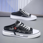 Meeste poolekingad Disainer Hingav L&otilde;uend Vabaaja Kingad Mugavuse Treeningskoed Meestele Jalutuskingad Slip-on Mokassiinid Zapatos Hombre 39 must