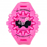 Casio G-Shock Analoog Digitaalne Roosa Vaikrihm Roosa sihverplaat Kvarts GA-V01-4A 200M Meeste k&auml;ekell roosa