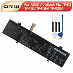 Kvaliteetne aku ASUS VivoBook Flip TP412 TP412U TP412FA TP412UA C31N1733 s&uuml;learvutile 3640mAh