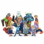 12 tk Zootopia Nick Wilde Judy Hopps Figuur M&auml;nguasi