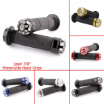 22mm 7/8 Motorcycle Dirt Bike Rubber Handle Grip pedal Biker Scooter Handlebar Grips Modified General CB05