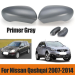 Nissan Qashqai 2007-2014 asenduspeegli korgid, krunditud hallid k&uuml;ljeukse tahavaatepeegli katte autotarvikud Right