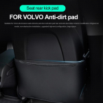 Volvo xc90 xc60 s90 v90 s60v60CC jaoks istme seljatoe auto l&ouml;&ouml;kpadja kaitse, sisemus, m&auml;&auml;rdunud nahast stiil V90CC