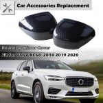 Rhyming auto k&uuml;lgmise tahavaate peegli kate tiibpeeglid korgid s&uuml;sinikkiust asendus sobib Volvo XC60 XC 60 jaoks Mirror Cover CBP