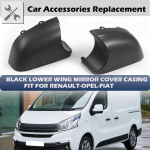 R&uuml;tmiline tahavaatepeegli kate tiiva k&uuml;ljepeegli katte korpus sobib Vauxhall Vivaro Renault Trafic Fiat Talento kaubikule Left