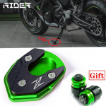 For Kawasaki Z900 Z900RS SE Z1000 Z1000SX ER6N Z650 ZX6R side bracket extension pad bracket plate enlarged support plate Z black
