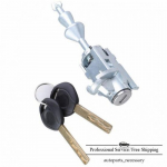 Fit For 04-2012 BMW 3 E90 E91 door lock locking cylinder left front 2Pcs key US