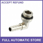 6mm Barb to G14 Male BSP BSPT 90 Degree Brass Fitting Hose Adapter