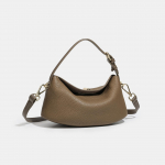 Ehtne Nahk Moodne ja Lihtne &Uuml;he&otilde;laline Crossbody Kott K&otilde;rgeklassiline K&auml;ekott One Size tumehall v&auml;rv