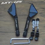 For YAMAHA MT125 MT 125 MT-125 2015-2018 Aluminum CNC Motorcycle Side Mirror rearview Mirrors roheline