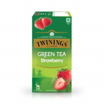 Twinings roheline tee ja maasikas, 25 teekotti| 1 pakk| T&auml;iuslikult tasakaalustatud ja v&auml;rskendav maitse| Kerge, puuviljane maitse| Naudi kuumalt v&otilde;i j&auml;&auml;teena