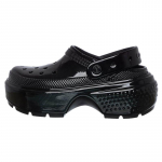 Crocs T&ouml;&ouml;kingad Stomp K&otilde;rgl&auml;ikega Sandaalid 'Must' Naiste 37-38 must