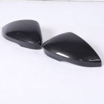 For Jaguar F-TYPE 2013-2024 ABS Plastic Carbon fiber Car Rearview Mirror Cap Cover Trim Car Accessories ABS Carbon Fiber