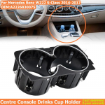 Centre Console Drinks Cup Holder A2226830075 Non Slip Replacement For Mercedes W222 S - Class 2014-2017 ert Cup Holder