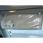 For VW Tiguan 2008-2010 2011 2012 2013 2015 2016 Interior Sunvisor with light With Mirror Front visor assembly car accessories Left side gray