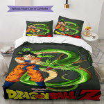 Son Goku mustriga voodipesu, Tekikomplekt Tekikate Padjap&uuml;&uuml;r Kodu S&uuml;nnip&auml;evakingitus (1 * tekikott + 2 * padjap&uuml;&uuml;ri, ilma s&uuml;damikuta) 135x200cm