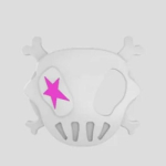 P1Harmony - [AMETLIK VALGUSKEPP versioon 2] KOHANDATUD MASK KEEHO purple