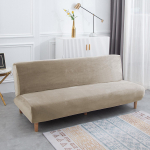 Diivanvoodi katteid Kokkupandav iste libisemiskindel kate Kaasaegne futon Veniv diivanvoodi katteid Elutuba Elastne diivanikaitse Sametine k&auml;etugedeta S 160-190cm