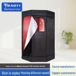 Kaasaskantav infrapunasaun: Kokkupandav &uuml;heinimese aurusaun 90*90*180 (China 220V)