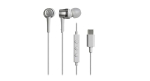 Audio Technica ATH-CKD3C Valged USB Type-C Juhtmega K&otilde;rvaklapid Mikrofoniga valge
