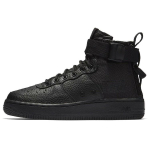Nike Sf Air Force 1 Mid 'Triple Black' Gs AJ0424-003 37.5 black