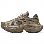 Anta Star Moon 3 Slip Resistant, Abrasion Resistant, Height Increasing Low top Chunky Sneakers Men's Brown 912518891-3 41
