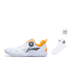 Li Ning Mage ESS Kulumiskindlad Hingavad Madalad Lauatennise Jalan&otilde;ud Unisex Valge Oranž APTT001-2 43.5 white