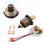 Anatuuri s&uuml;sinikuharja hoidik Rootori s&uuml;sinikuharjade komplekt 619263-3 MAKITA DDF456, DHP456, BDF456, BHP456 jaoks