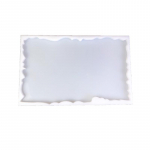 Suure ebakorrap&auml;rase ristk&uuml;liku vormi j&otilde;e laud silikoonvorm DIY kristallist epoks&uuml;vaigust vormi kaunistused lauapealsed tilgaliimi vormid 1 valge