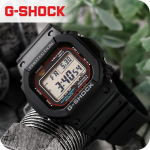 G-SHOCK 5600 seeria raadio p&auml;ikesetoitega mudel GW-M5610U-1ER must. CASIO meeste k&auml;ekell stiilne veekindel kerge praktiline kingitus meestele.