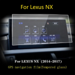 Tempered Glass screen Protective Film For Lexus NX 200t 300h 2014-2017 Car Navigation GPS Interior anti-scratch Accessories 205x105mm
