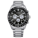 CITIZEN Eco Drive Valgusj&otilde;ul t&ouml;&ouml;tav Kvartsmehhanismiga Roostevabast Terasest Rihmaga K&auml;ekell 43mm Meeste Kellad CA4674-58E Black Dial