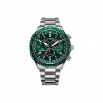 CITIZEN Ecology Drive Kollektsioon Valgusj&otilde;ul t&ouml;&ouml;tav Kvartsmehhanism Roostevabast Terasest Rihmaga K&auml;ekell Unisex CB5004-59W Green Dial CB5004-59W