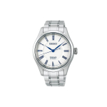 SEIKO Automaatne Mehaaniline Liikumine Roostevabast Terasest Rihmaga K&auml;ekell Meeste Kellad Valge Ketas SPB293J1 SPB293J1 Silver Dial