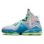 Nike LeBron 19 EP Meeste Hollandi Sinine Heleroheline Kollane Valge Granaatpunane DC9341-400 EU&nbsp;40.5