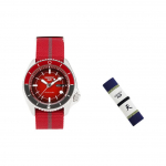 Seiko 5 Naruto Boruto Piiratud V&auml;ljaanne Sarada Spordi Vabaajakell Meeste kellad Punane SRPF67K1 SRPF67K1