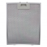 H&otilde;bedased pliidikupu filtrid Metallv&otilde;rgust &otilde;hupuhasti ventilatsioonifilter 350 x 285 x 9 mm
