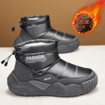 Mood Meeste Lumesaapad Talv Uus V&auml;ljas Samet Paks Soojustatud Veekindel Keskmise k&otilde;rgusega Karusnahaga Integreeritud Puuvillased Kingad Botines Elegant Mujer 44 h&otilde;be