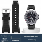 Casio G-SHOCK GST-S130/S110/S120/W130L GST-210/B100/W300 jaoks Ehtne Nahk Kella Rihm k&auml;ev&otilde;ru Meeste nailonist Kellariba 26mm 26mm