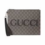 Gucci Logo T&otilde;mblukuga K&auml;ekott Meeste K&auml;ekott Hall Must 768374-FACSM-1249 Gift Set(Basic Set+Box+Shopping Bag)