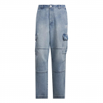 Adidas Originals Sinised keskmise v&ouml;&ouml;kohaga Lihtsad Mugavad Stiilsed Teksad Meeste Teksad KS5980 XXL