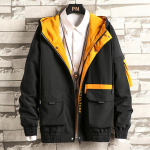Mehed Cargo Bomber jakid Jaapani Steetwear S&uuml;gis suured taskud Harajuku Hip Hop Tuulejoped M