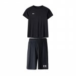 Under Armour treening kiiresti kuivavad hingavad l&uuml;hikeste varrukatega niiskust eemaldavad n&ouml;&ouml;riga l&uuml;hikesed p&uuml;ksid vabaaja spordikomplekt meestep&uuml;ksid 21500140-001+1372691-001 M