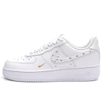 Nike Air Force 1 Seeking Heart Mini Hooks Breathable Lightweight Slip Resistant Height Increasing Cushioning Low top CZ0270-106Team801-) 36.5 white