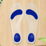 Silikoonist ortopeedilised sisetallad Geelist meditsiinilised sisetallad kingadele Meestele Naistele Lamejalg Kaaretoetus Plantaarse fastsiidi leevendamiseks Kinga sisetald Size-S 35-40 sinine