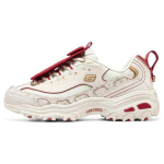 Skechers 1.0 Punase Paketi Kingad Kangas Punane Kaunistus Hiina J&auml;nese Aasta Piiratud Madalad Isa Kingad Naiste toss Beige 800008-WRD 39