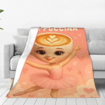 Ballerina Cappuccina Kollektsioon Tekk Kvaliteetne Soe Pehme Voodipesu Viska S&uuml;gis T&uuml;drukud Poisid Diivan Voodi Kohev Voodikate 130x150cm